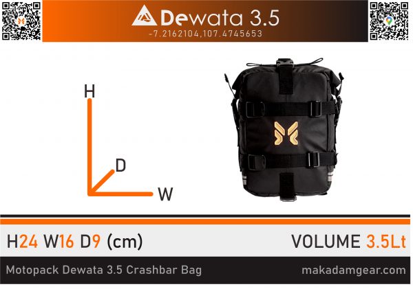 Motopack Dewata 3.5 Crashbar Bag - Image 35